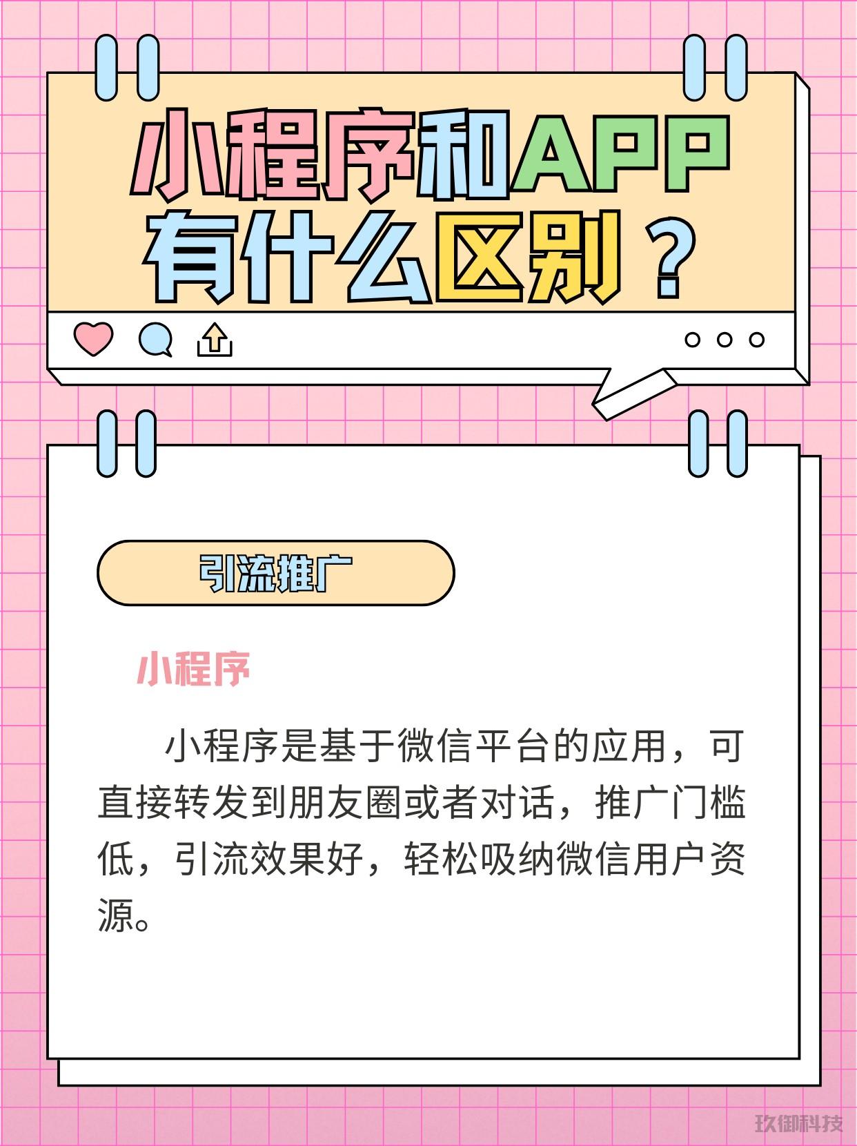 小程序和APP有什么区别